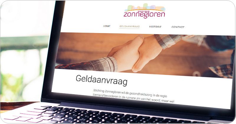 website Stichting Zonnegloren