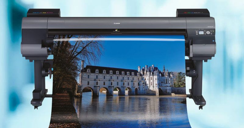 Grootformaat Canon plotter